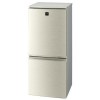 シャープ 137L 2ドア冷蔵庫（ゴールド系）SHARP　プラズマクラスター冷蔵庫 SJ-PD14X-N